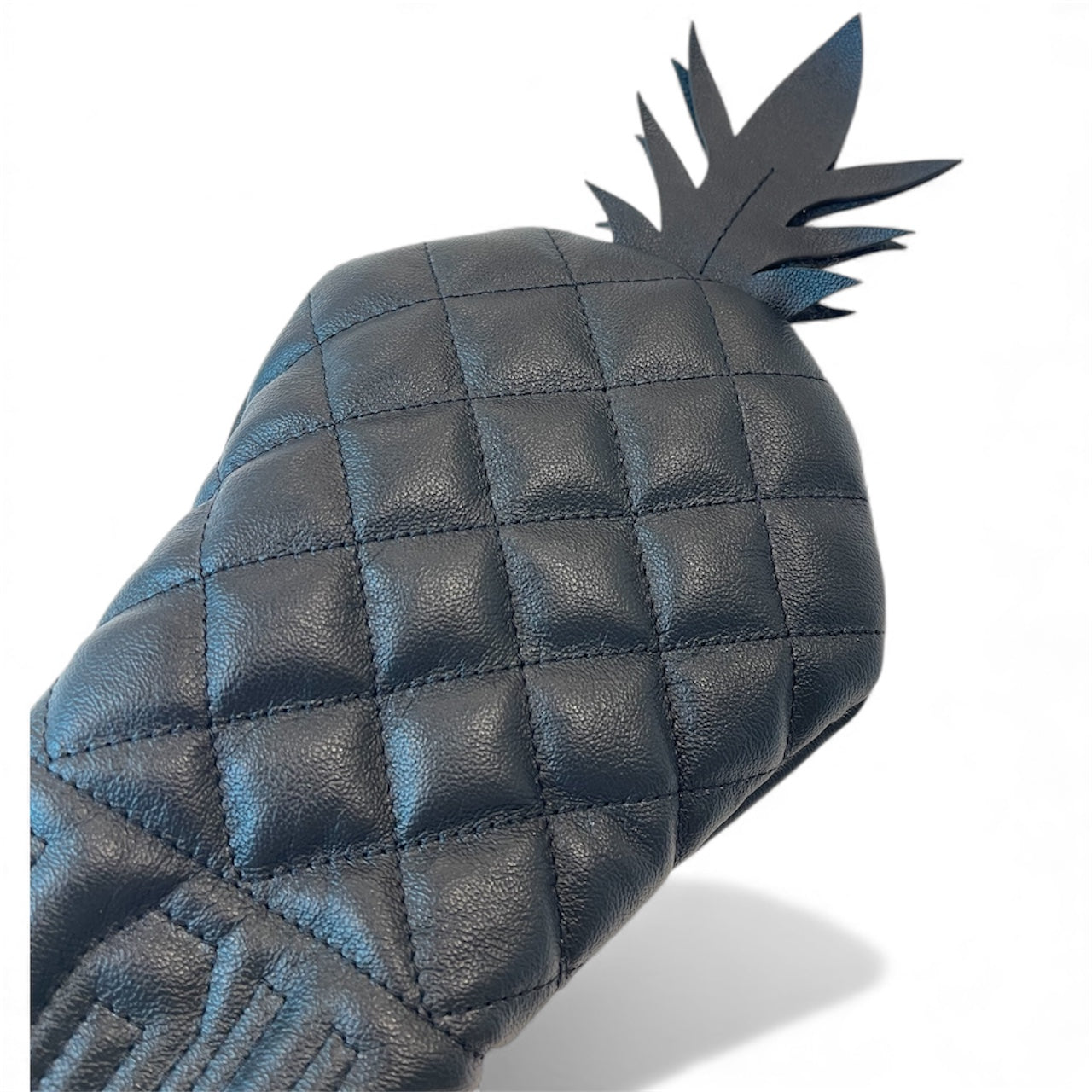 Open Sea Leather | Black Pineapple Driver Headcover (Limited