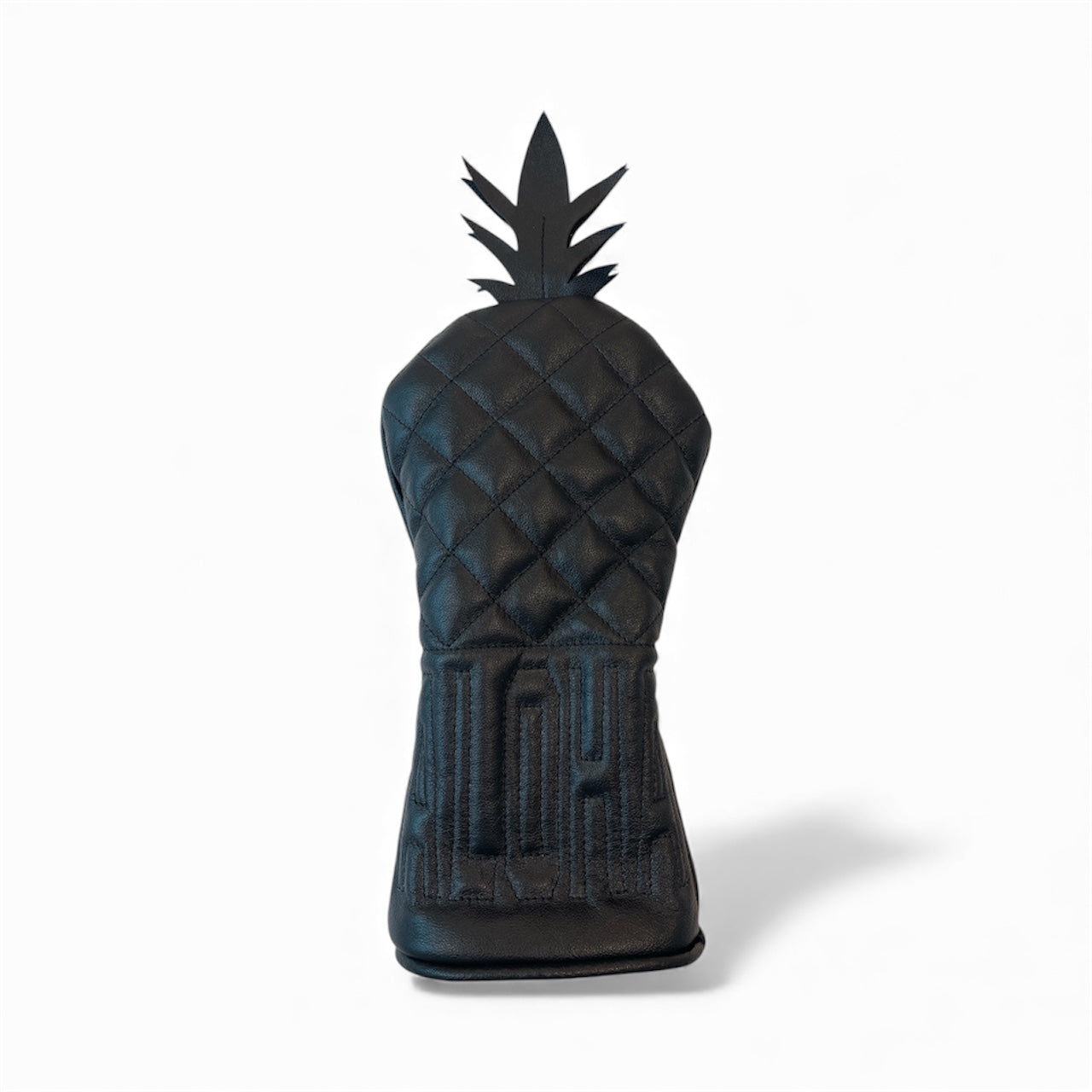 Open Sea Leather | Black Pineapple Driver Headcover (Limited