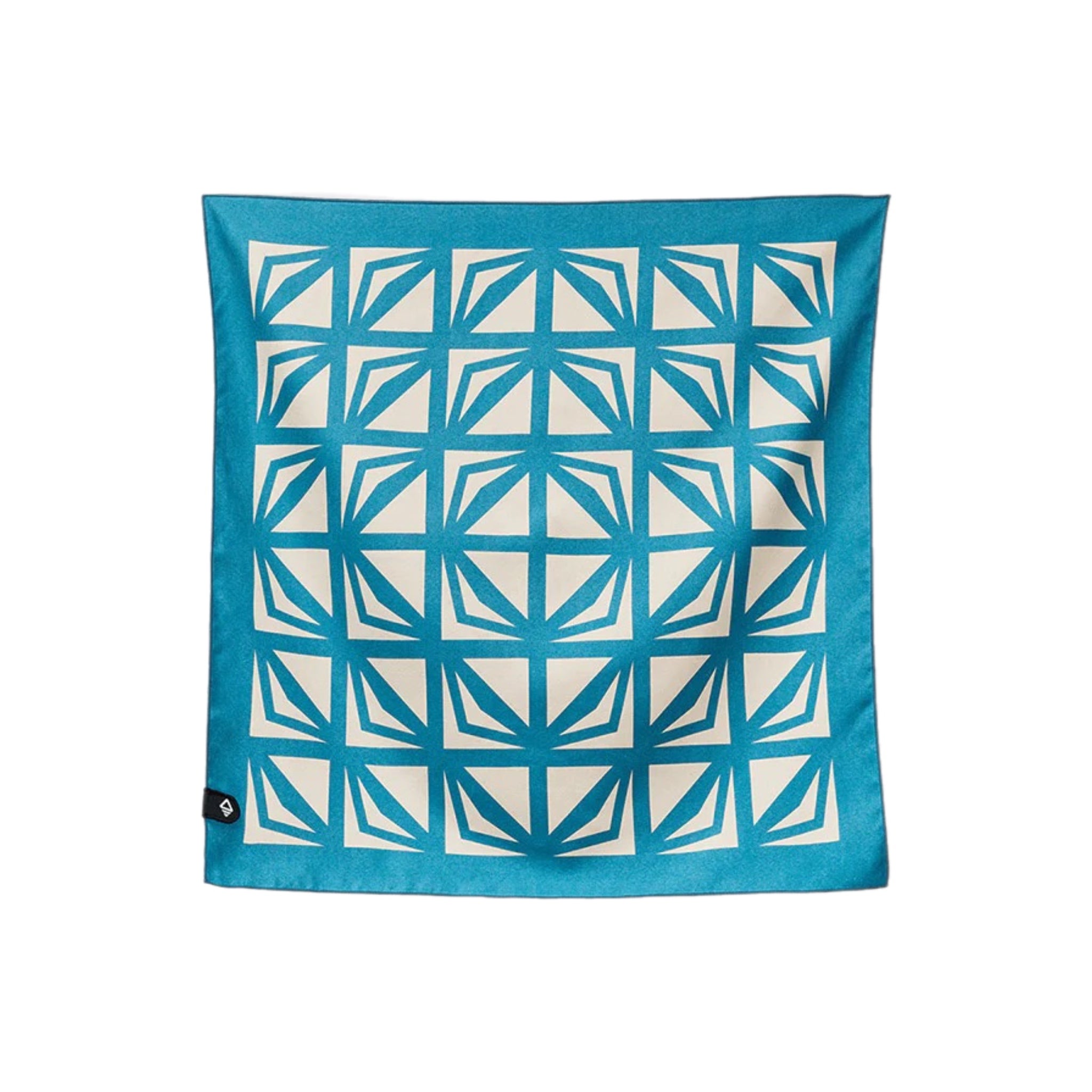 Teal & Black Checkered Towel – NOMADA